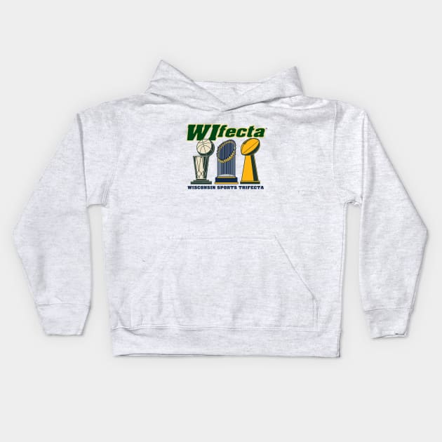 WIfecta Trophies Kids Hoodie by wifecta